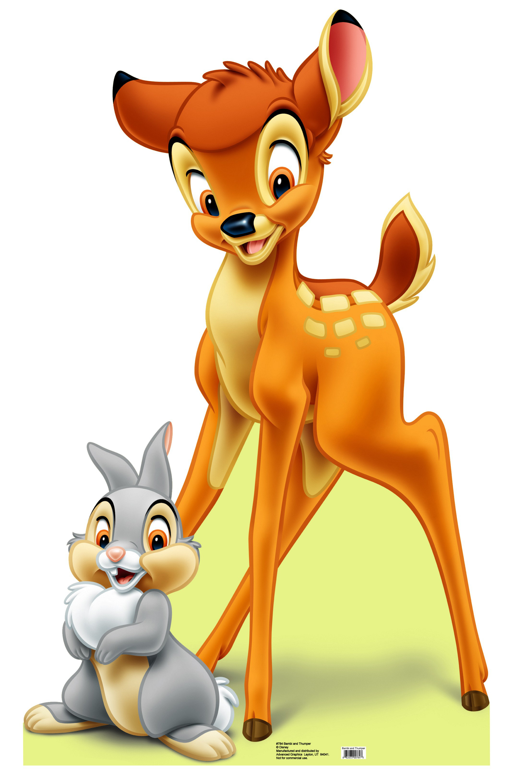 Advanced Graphics Bambi - Bambi and Thumper Life-Size Cardboard